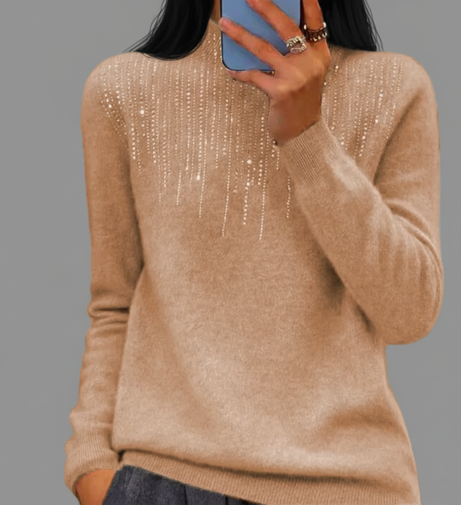 Liora Semi-Coltrui met Subtiele Pailletten – Elegante Damestrui