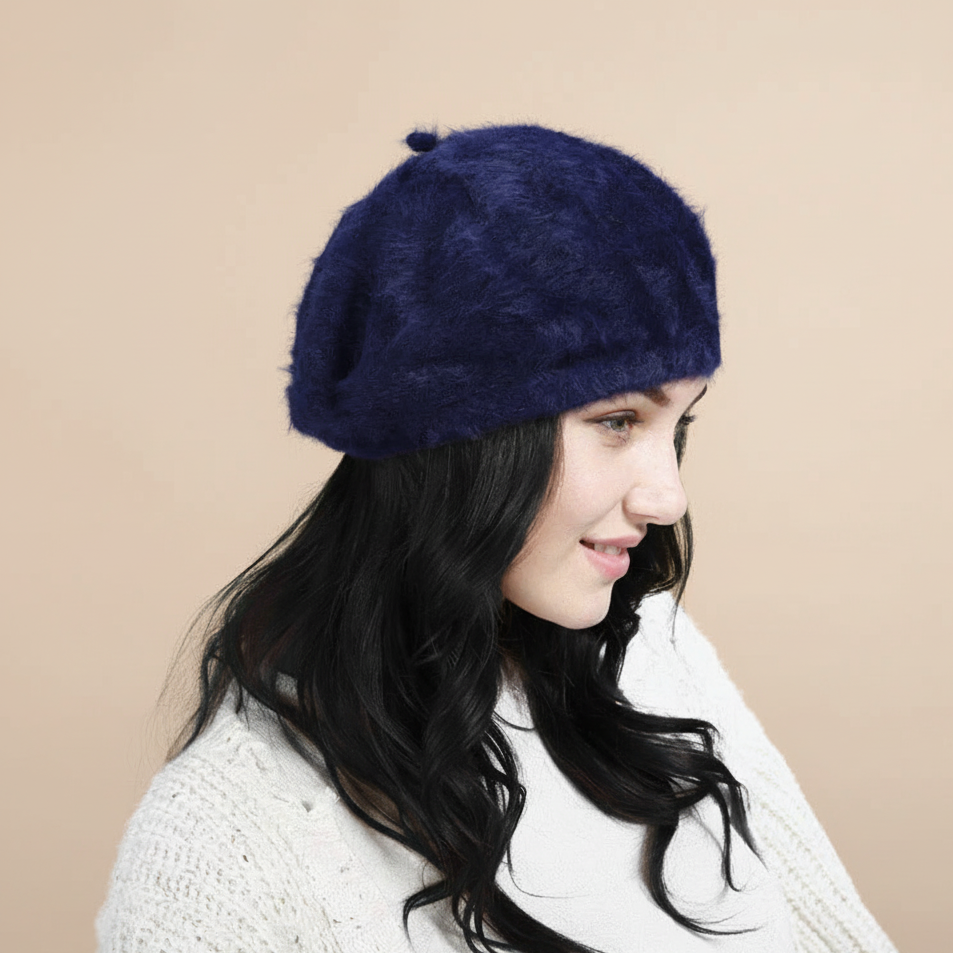 Warme Winterbaret Sneeuwchic – Zachte bontmuts voor dames en heren