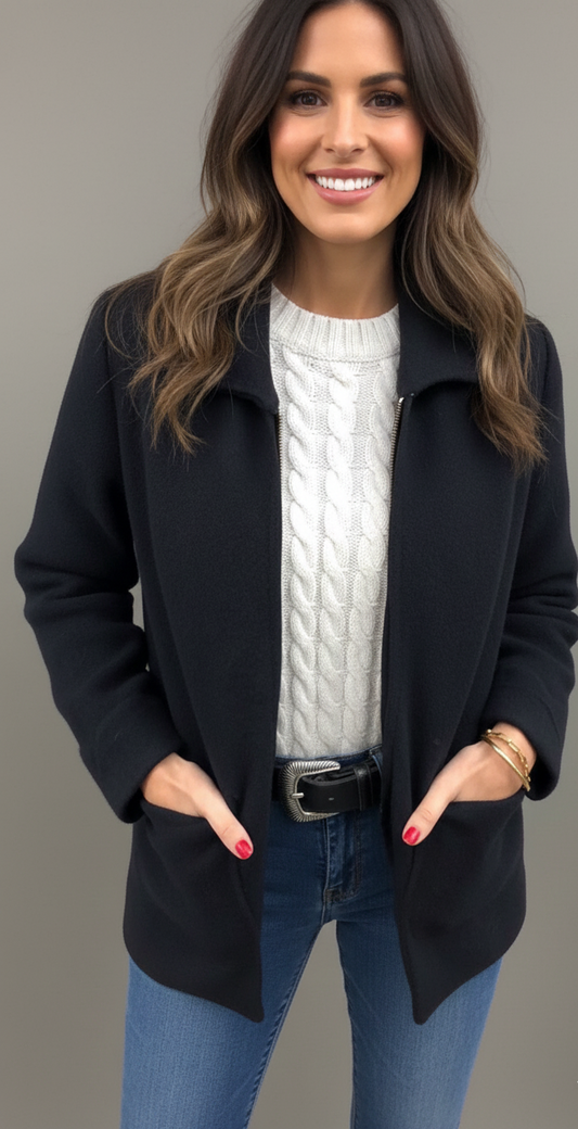 WinterZacht Dames Jas met Warme Voering en Tijdloze Pasvorm