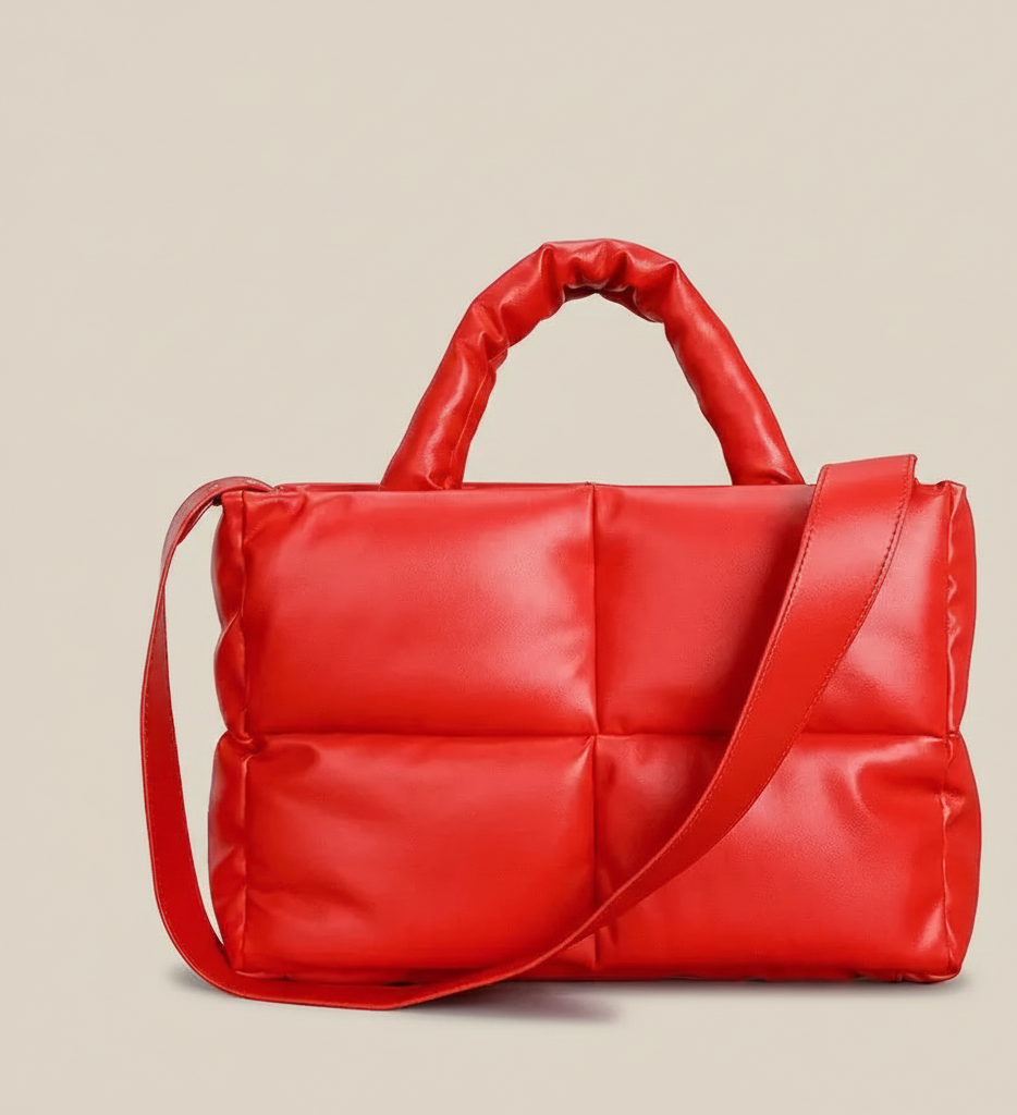 Nova Puffer Schoudertas voor Dagelijks Gebruik en Comfort