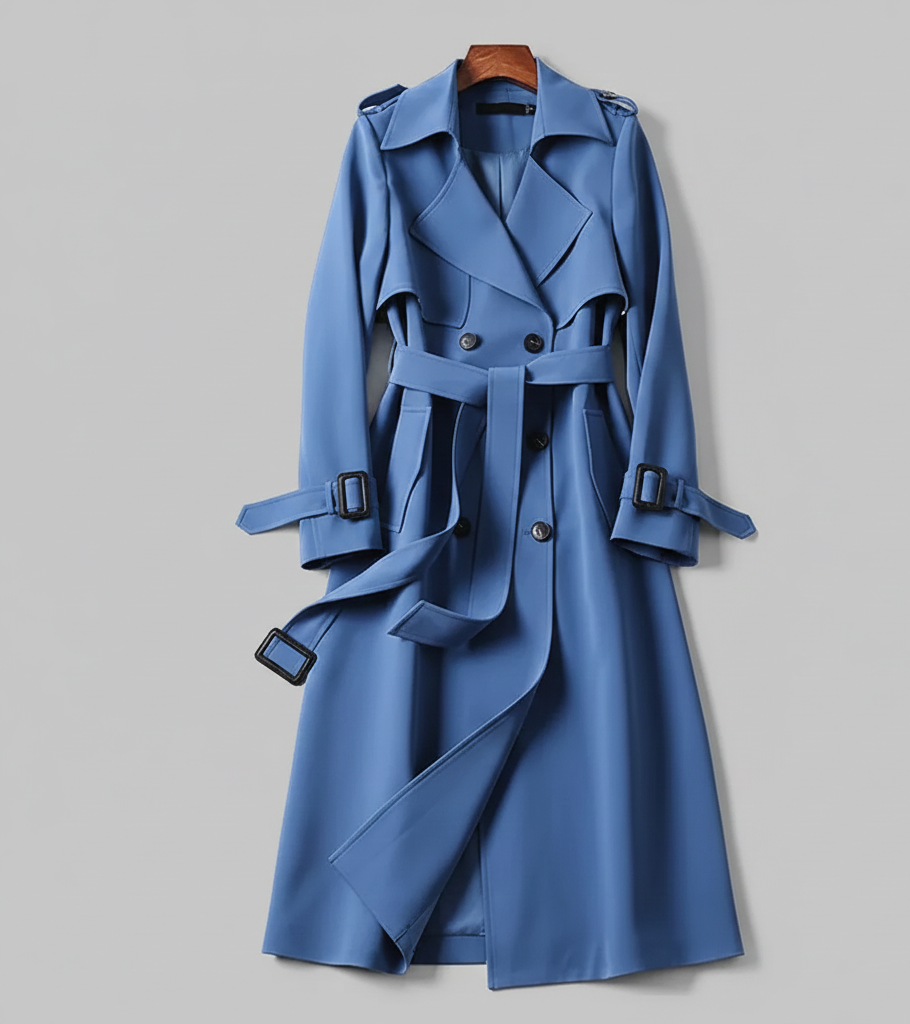 NoordEpoque Elegante Dames Trenchcoat voor de Winter