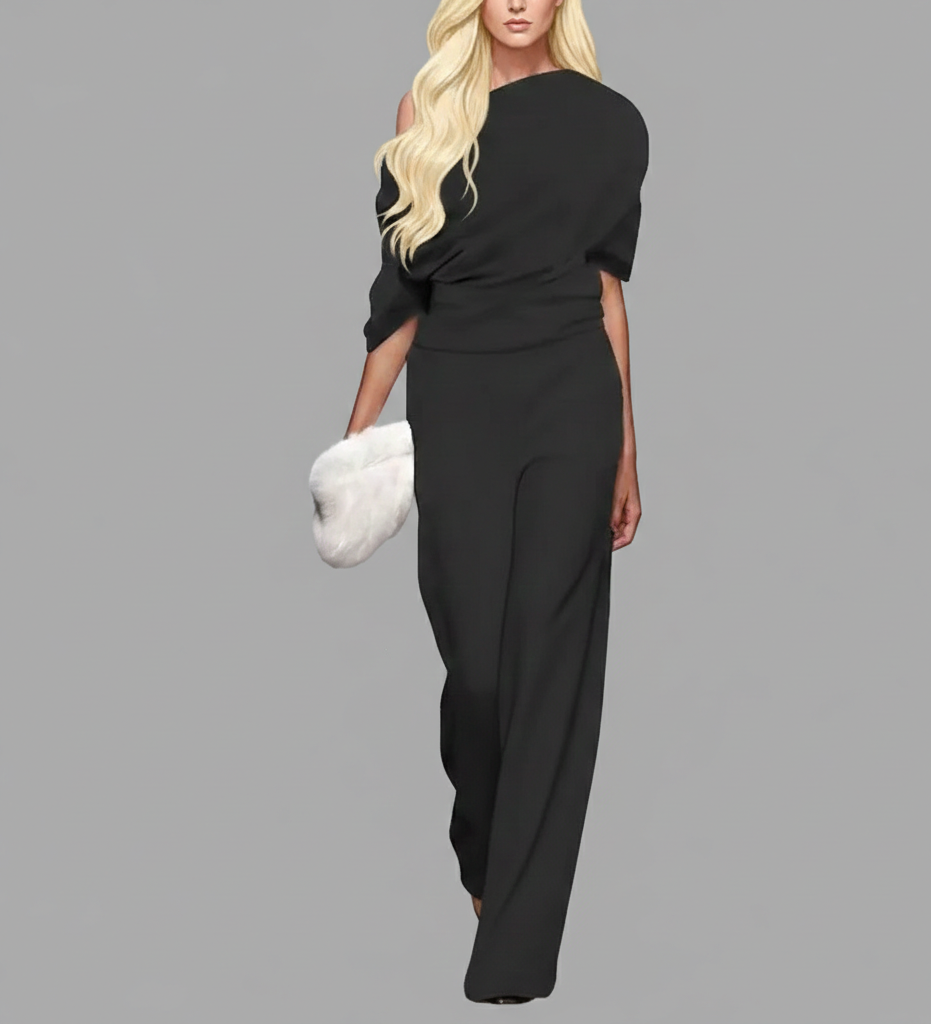 Elanique Elegante Dames Jumpsuit met Enkellange Pijpen