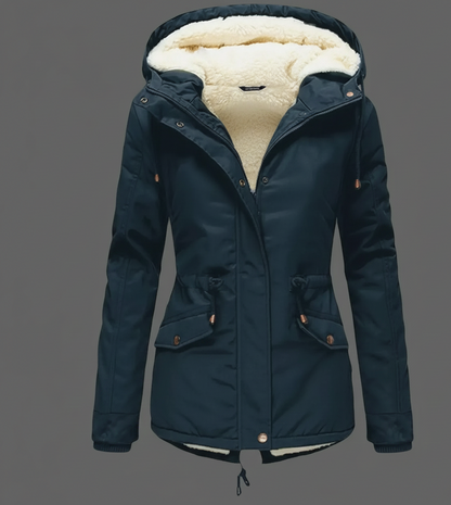 Nordica WarmShield Damesparka met Capuchon en Verstelbare Taill