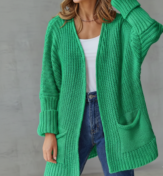 Oversized Herfstvest Elin – Warm en Comfortabel Dames Vest