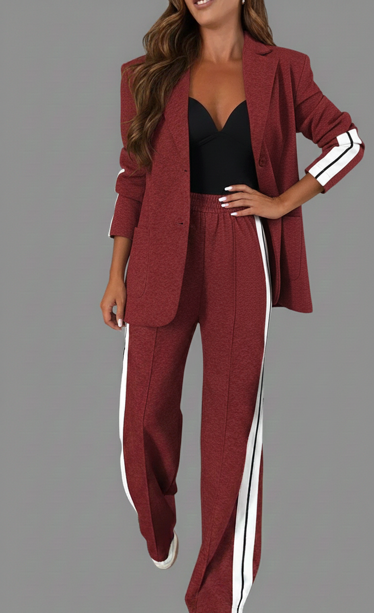 Luxe Trainingspak “Vera” voor Dames – Sportief Comfort & Elegantie