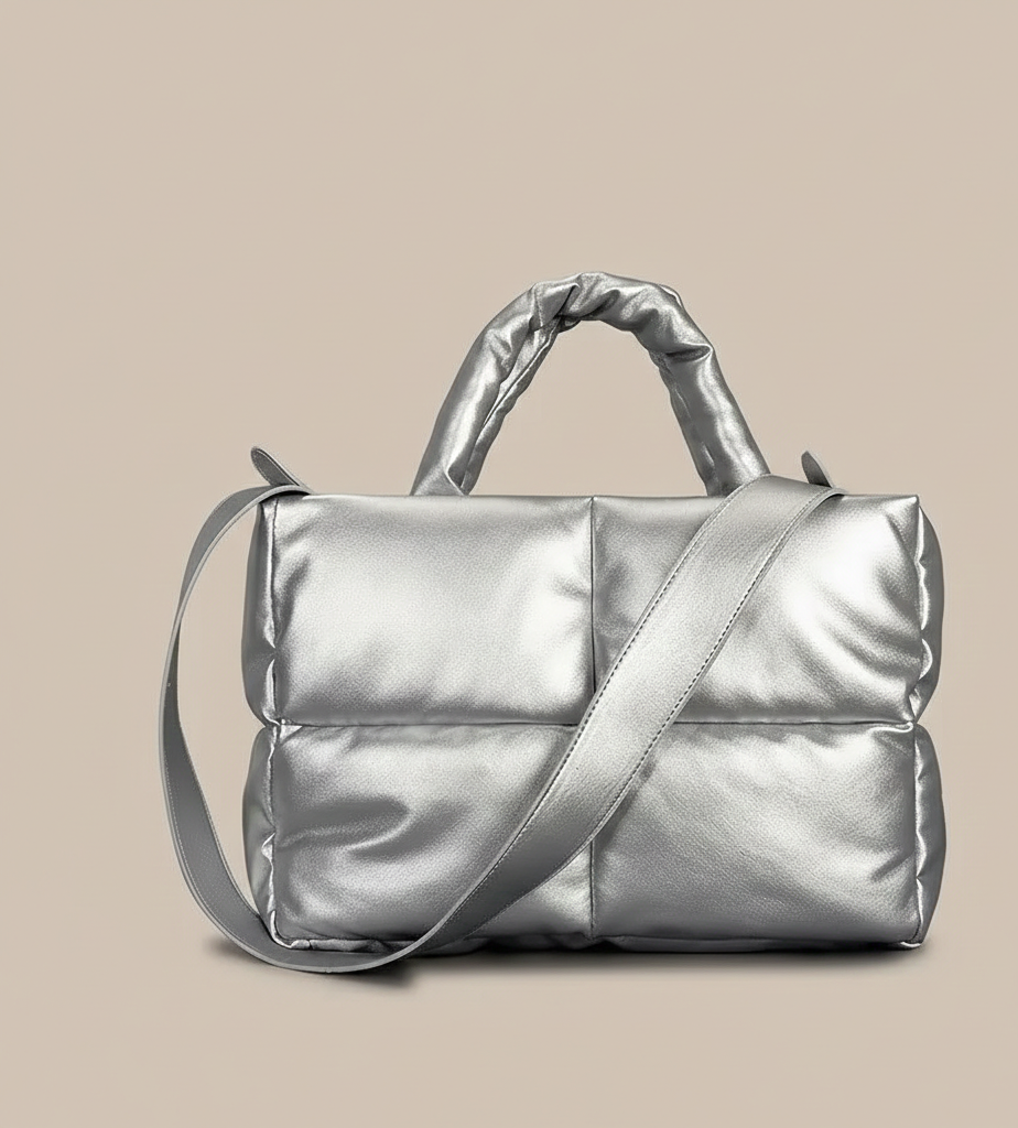 Nova Puffer Schoudertas voor Dagelijks Gebruik en Comfort