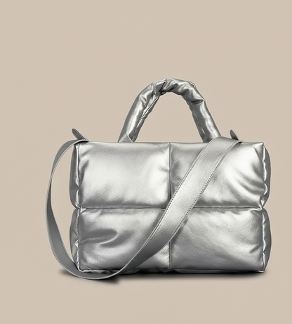 Nova Puffer Schoudertas voor Dagelijks Gebruik en Comfort