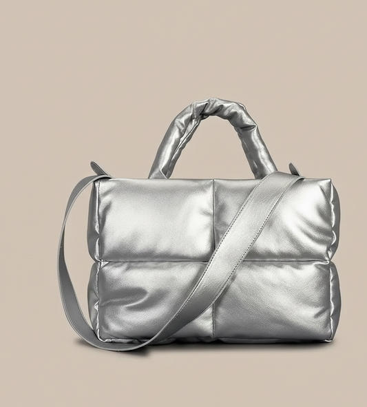 Nova Puffer Schoudertas voor Dagelijks Gebruik en Comfort