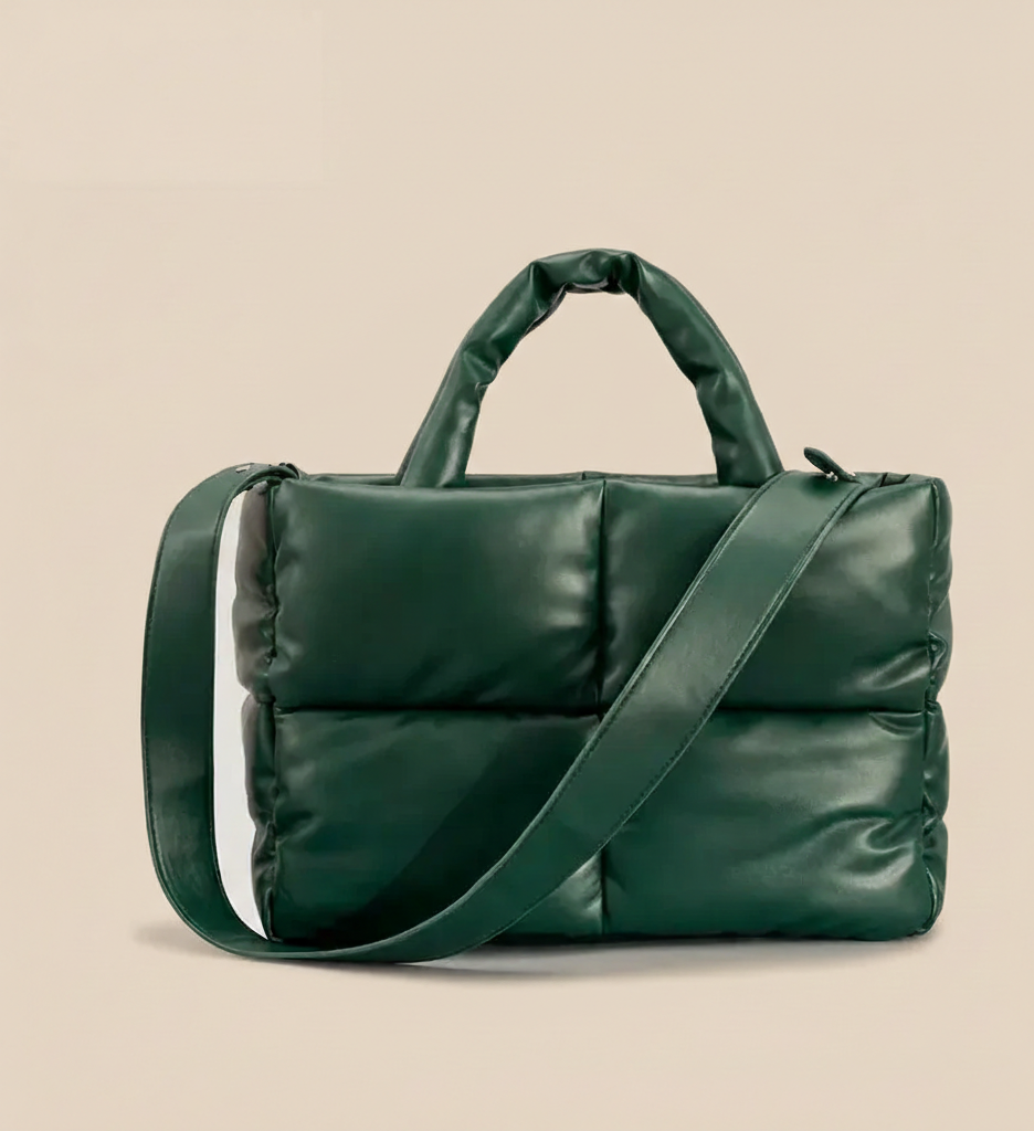 Nova Puffer Schoudertas voor Dagelijks Gebruik en Comfort