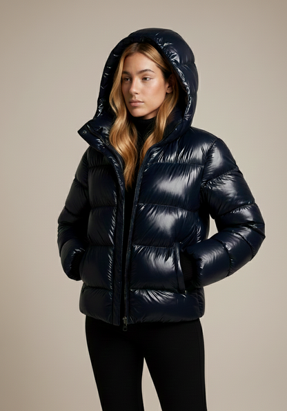 Luminé Luxe Pufferjas Dames – Lichtgewicht Warmte en Glanzende Afwerking
