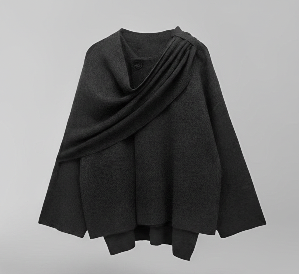 Oversized Wollen Jas “Aveline” voor Dames – Warm & Stijlvol Herfstlook