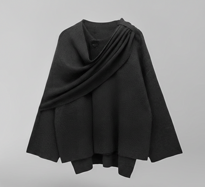 Oversized Wollen Jas “Aveline” voor Dames – Warm & Stijlvol Herfstlook