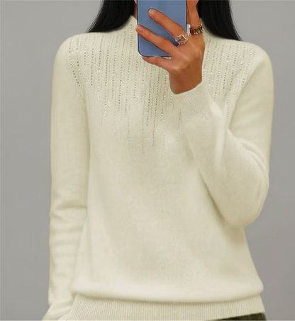 Liora Semi-Coltrui met Subtiele Pailletten – Elegante Damestrui