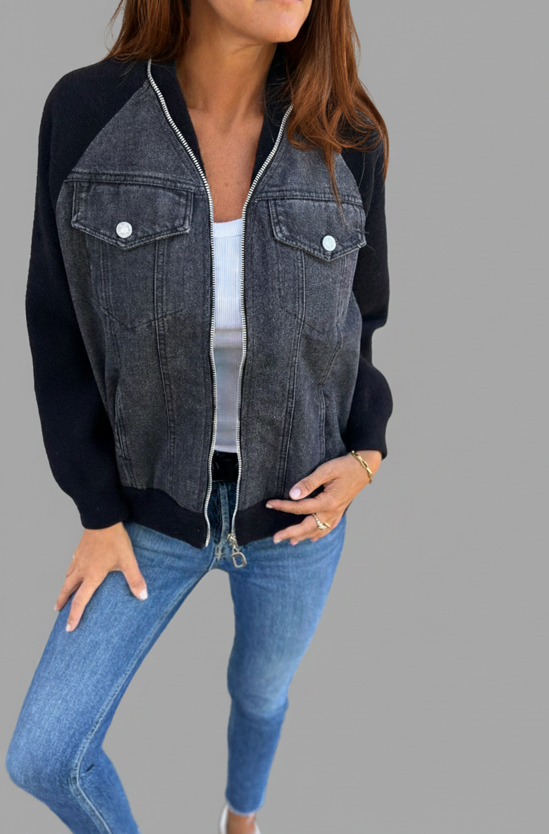 Elvira Dames Herfstjas – Stijlvol, Warm en Comfortabel