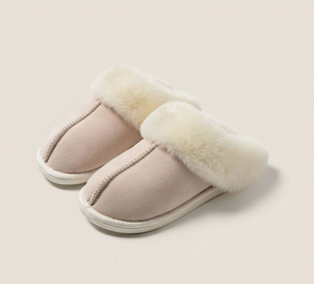 KnusWarm Damespantoffels LuxeVoering – Warme en Comfortabele Huissloffen