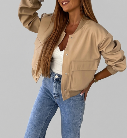 Liora damesjasje licht getailleerd casual stijl comfortabel