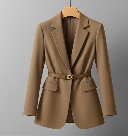 Élodie Getailleerde Damesblazer met Tijdloze Elegantie