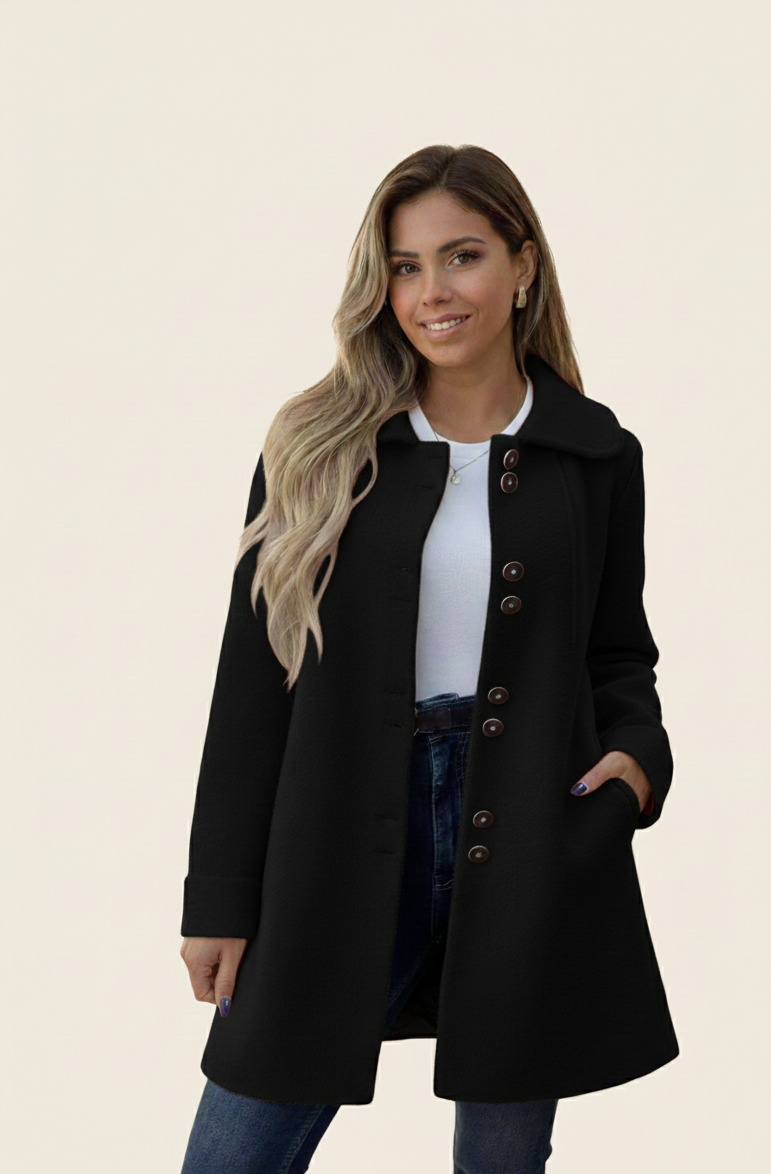 Dames Peacoat Winterjas – Tijdloos, Elegant en Comfortabel