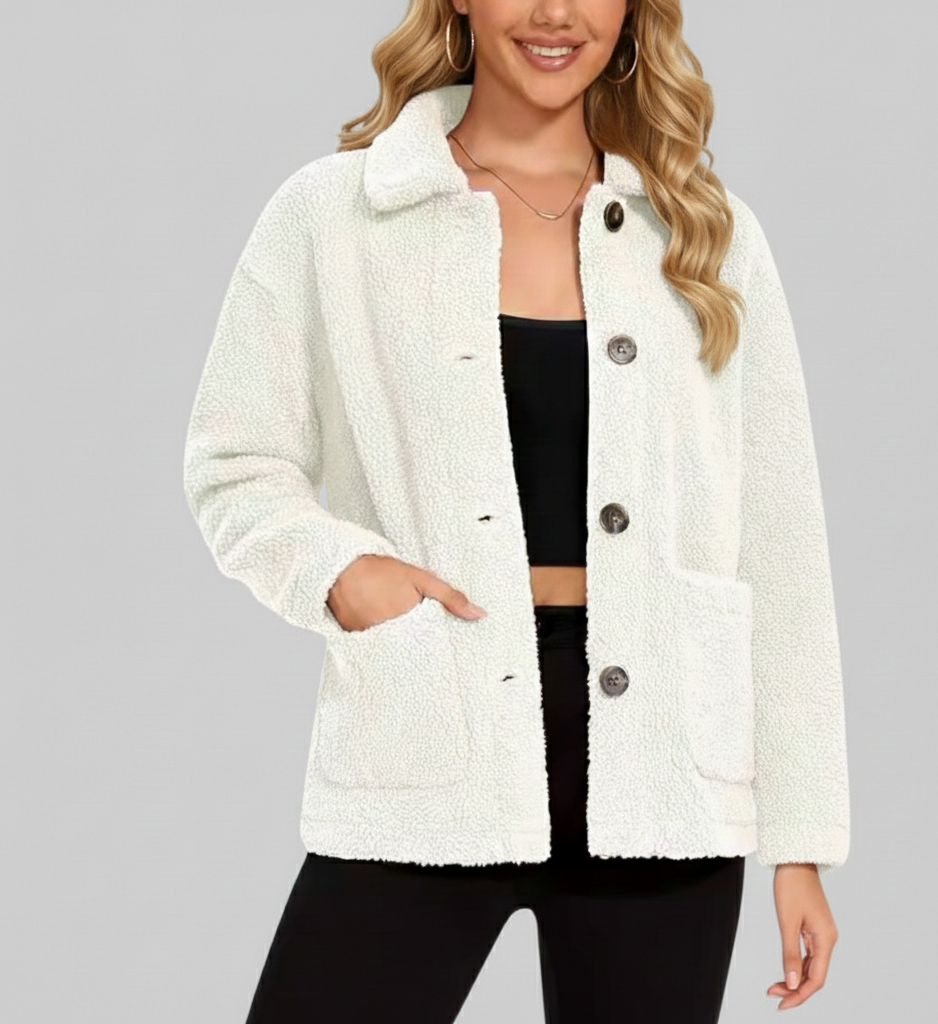 FjordSilhouet Warme Damesjas voor Herfst en Winter