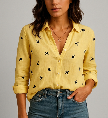 Lunavera Luchtige Dames Blouse met Relaxte Pasvorm
