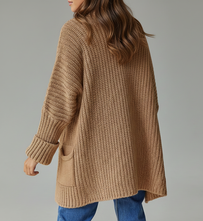 Oversized Herfstvest Elin – Warm en Comfortabel Dames Vest