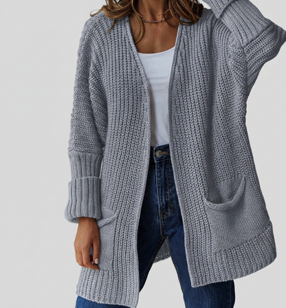 Oversized Herfstvest Elin – Warm en Comfortabel Dames Vest