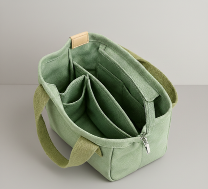 Canvas Schoudertas Dames Lotte – Compact, Praktisch en Dagelijks Comfort