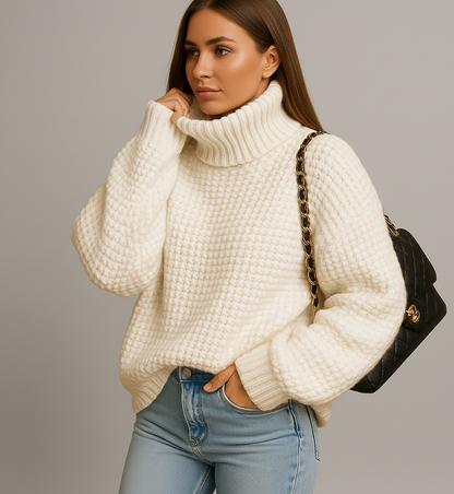 Noorlin | Warme Gebreide Damestrui – Comfortabele Tijdloze Pullove