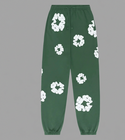 Bloemenmotief Trainingspak voor Dames met Comfortabele Pasvorm