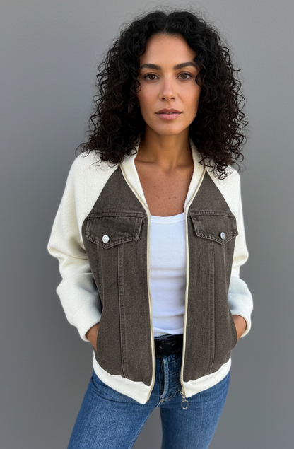 Elvira Dames Herfstjas – Stijlvol, Warm en Comfortabel