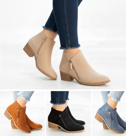 ComfortLuxe Orthopedische Dameslaars – Steun & Comfort Enkellaarsjes voor Elke Dag