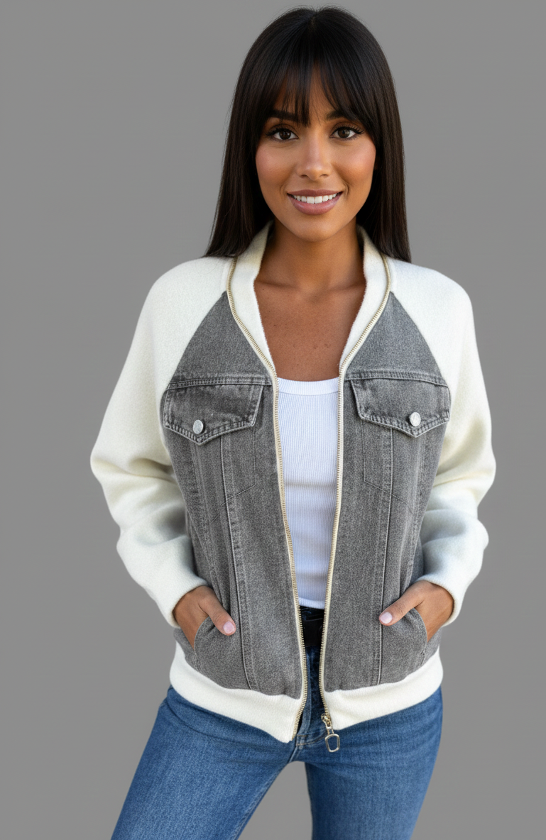 Elvira Dames Herfstjas – Stijlvol, Warm en Comfortabel