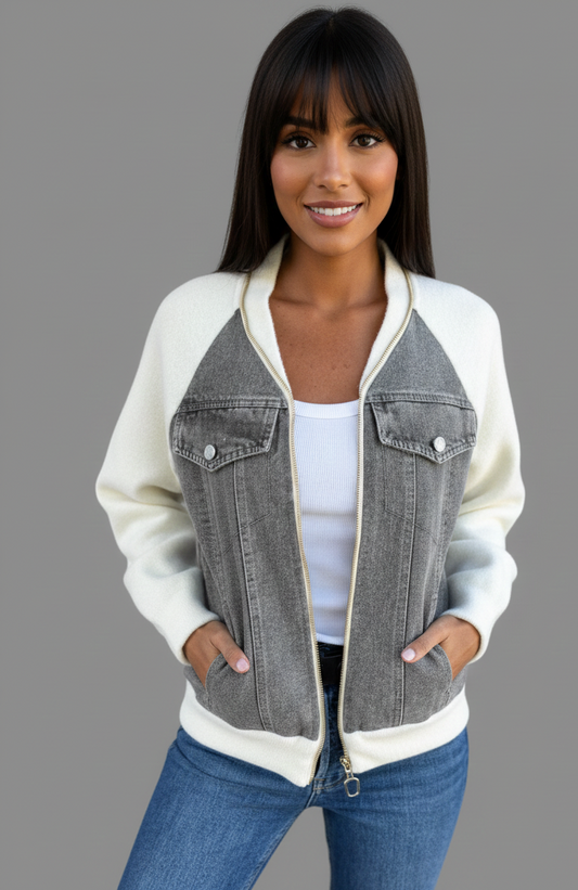 Elvira Dames Herfstjas – Stijlvol, Warm en Comfortabel