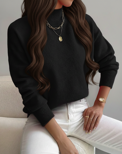 Noordzacht Gebreide Damestrui – Comfortabele trui met Kraag