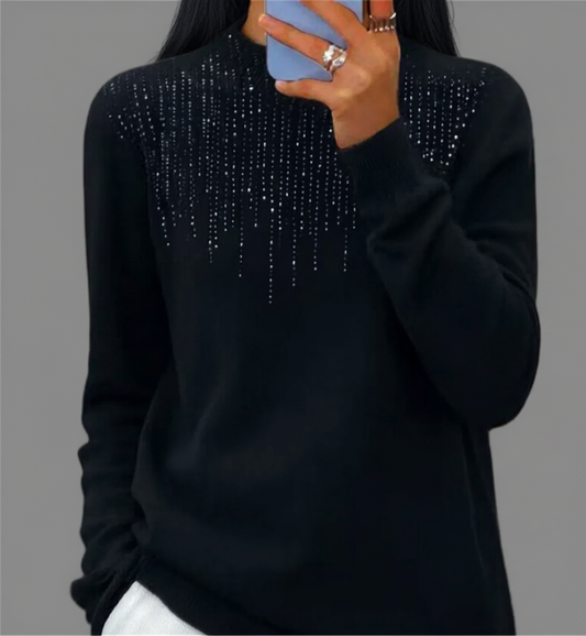 Liora Semi-Coltrui met Subtiele Pailletten – Elegante Damestrui