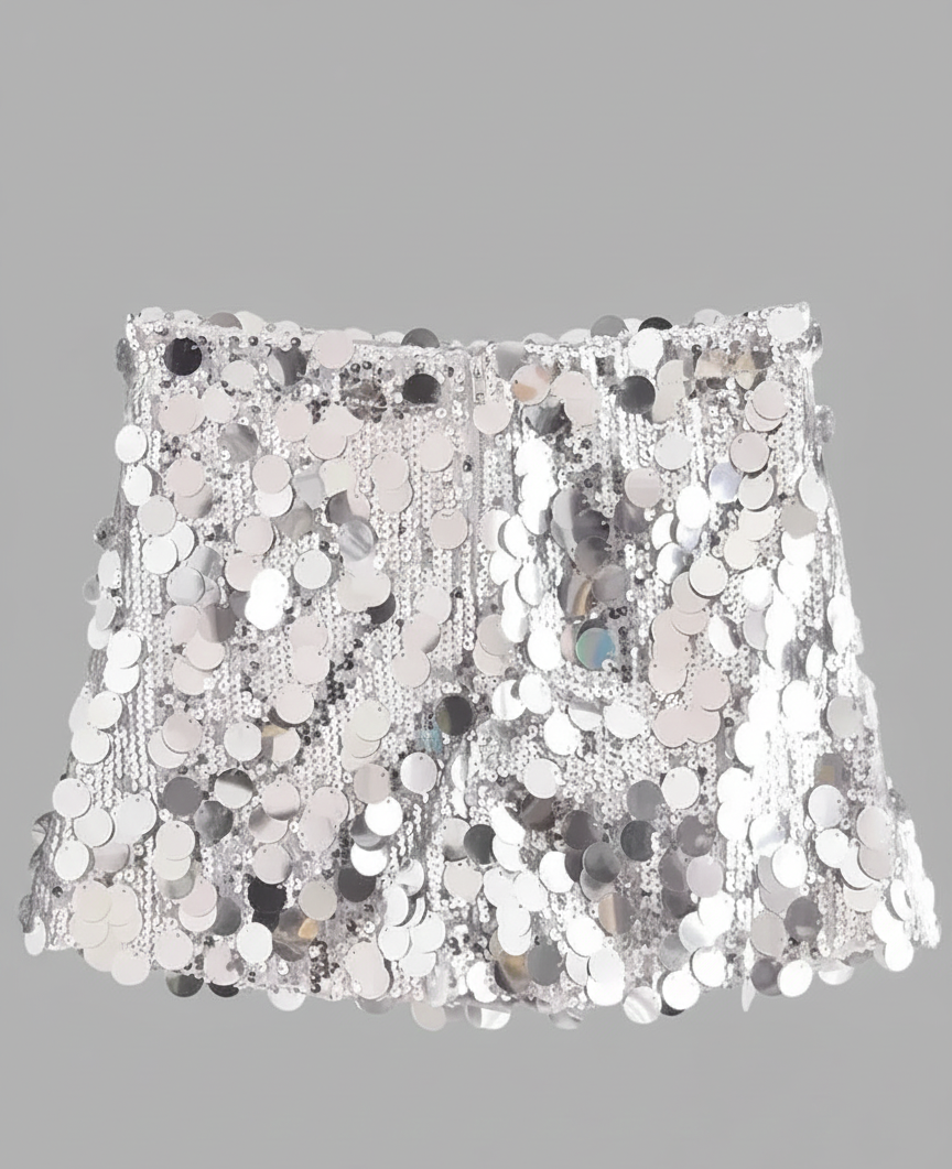 SterrenSchijn Glitter Minirok voor Feestelijke en Speelse Looks