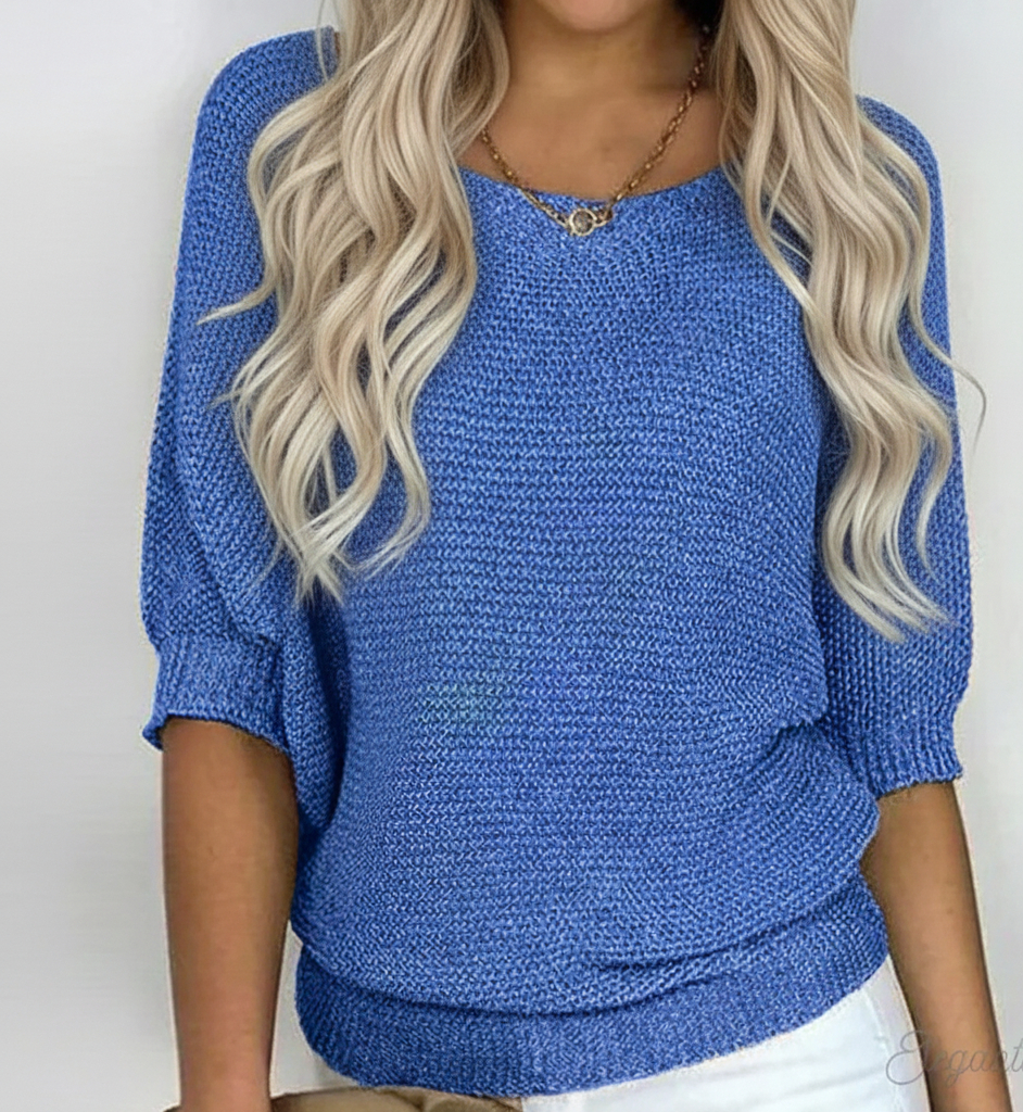 HerfstWeef Dames Trui met Comfortabele Pasvorm en Tijdloze Look