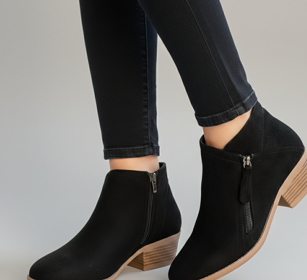 ComfortLuxe Orthopedische Dameslaars – Steun & Comfort Enkellaarsjes voor Elke Dag