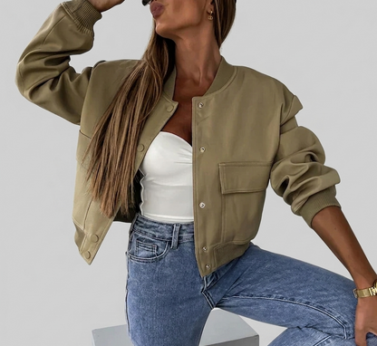 Liora damesjasje licht getailleerd casual stijl comfortabel