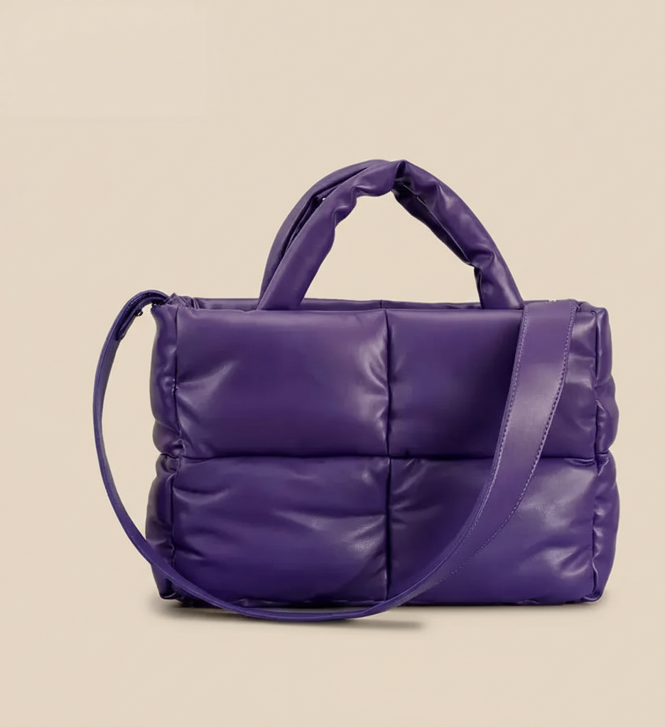 Nova Puffer Schoudertas voor Dagelijks Gebruik en Comfort