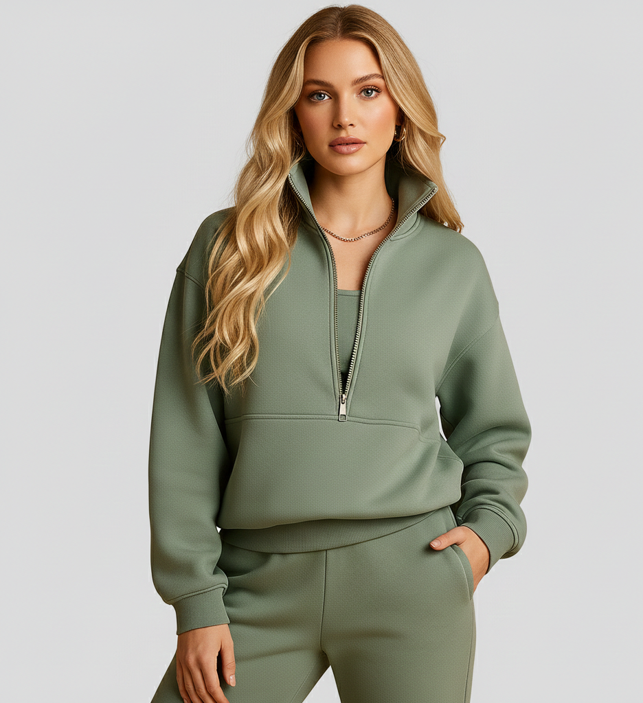 Dames Tweedelig Joggingpak Velora – Comfortabel en Sportief