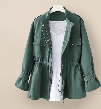 Linde Elegante Weerbestendige Trenchcoat voor Dames