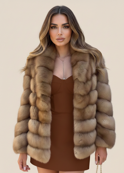 Luxe Winter Bontjas Dames – Warm, Zacht en Tijdloos Elegant