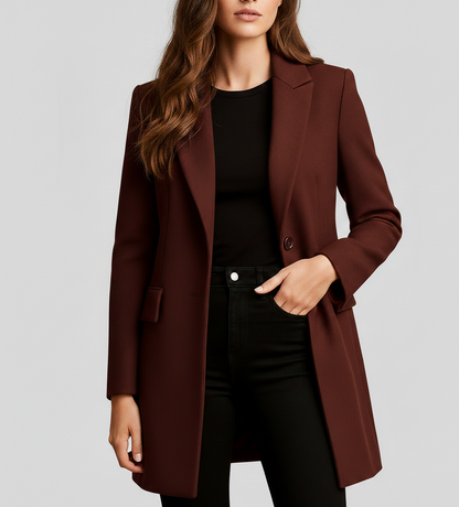 Dames Trenchcoat Mariska – Getailleerd Double-Breasted Model