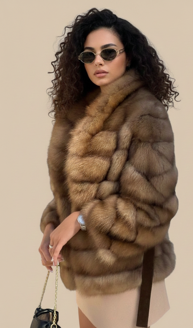 Luxe Winter Bontjas Dames – Warm, Zacht en Tijdloos Elegant