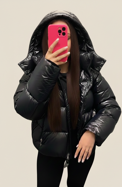 Luminé Luxe Pufferjas Dames – Lichtgewicht Warmte en Glanzende Afwerking