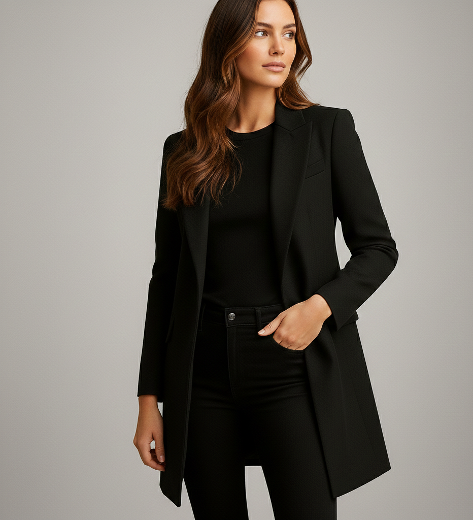 Dames Trenchcoat Mariska – Getailleerd Double-Breasted Model