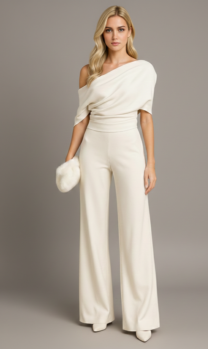 Elanique Elegante Dames Jumpsuit met Enkellange Pijpen