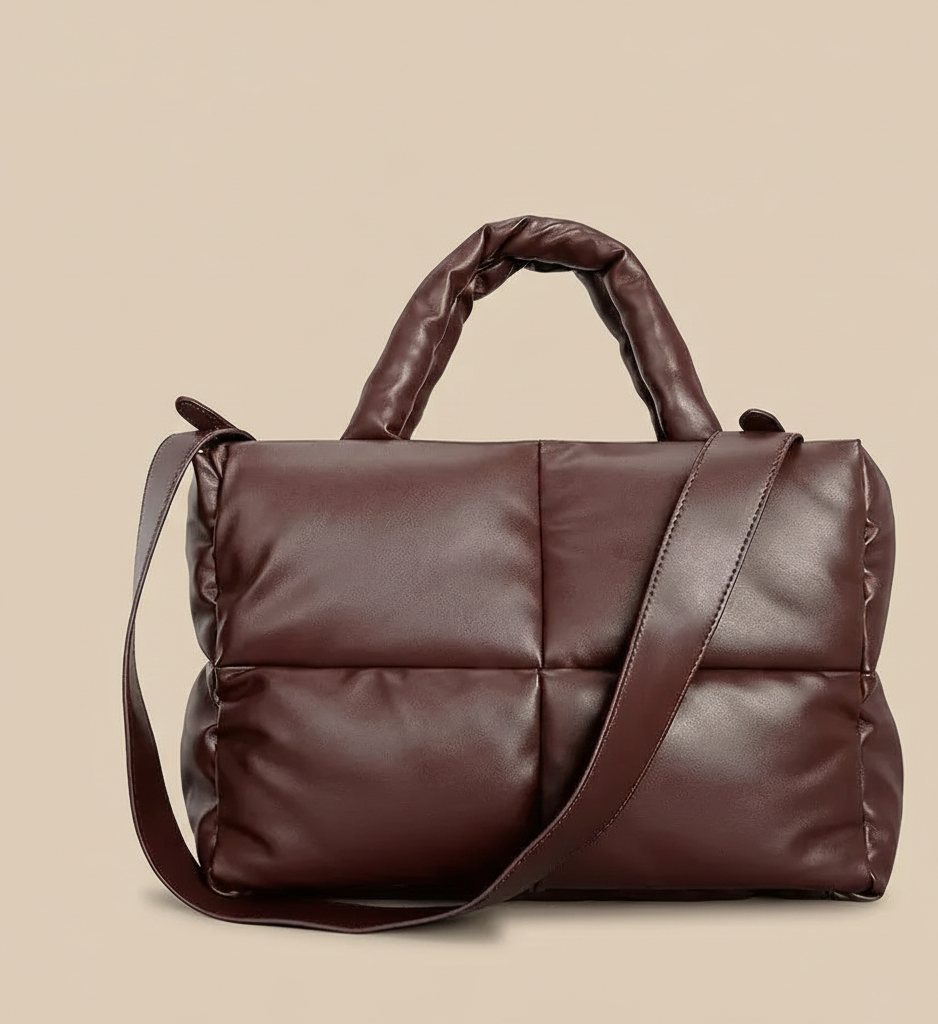 Nova Puffer Schoudertas voor Dagelijks Gebruik en Comfort