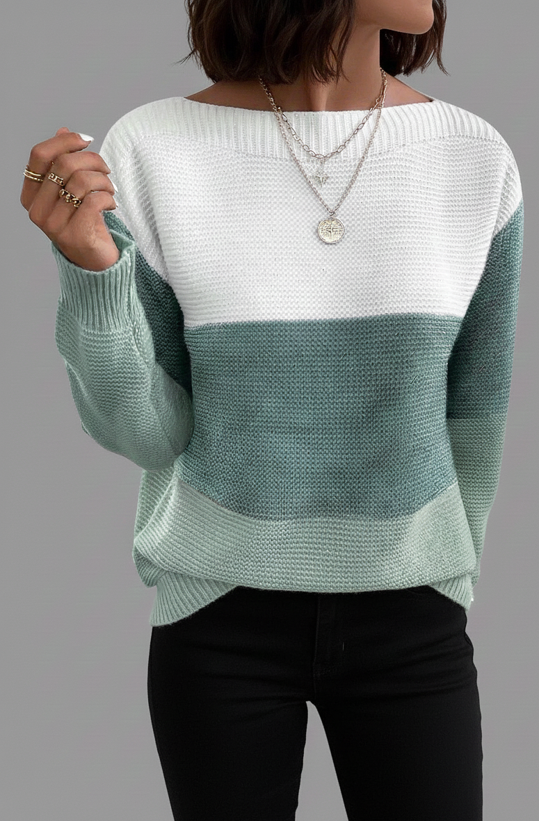 Liora Dames Gebreide Trui – Warm en Stijlvol voor Herfst & Winter